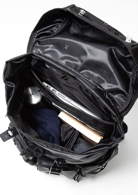 MAKAVELIC DOUBLE BOTTLES BACKPACK | BLACK