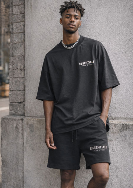 FOG ESSENTIALS 25SS CLASSIC FIT SS TEE | JET BLACK