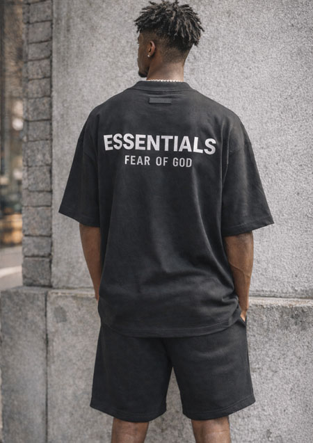 FOG ESSENTIALS 25SS CLASSIC FIT SS TEE | JET BLACK