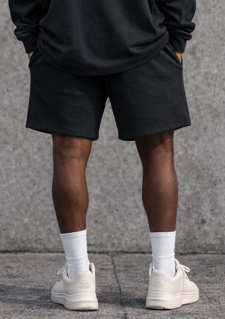 FOG ESSENTIALS 21SS SWEAT SHORTS | BLACK
