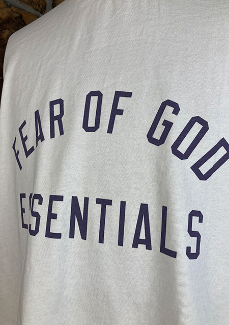 FOG ESSENTIALS 24FW ARCH LOGO LS TEE | SHELL