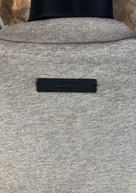 FOG ESSENTIALS 24FW ARCH LOGO LS TEE | DK/H.GREY