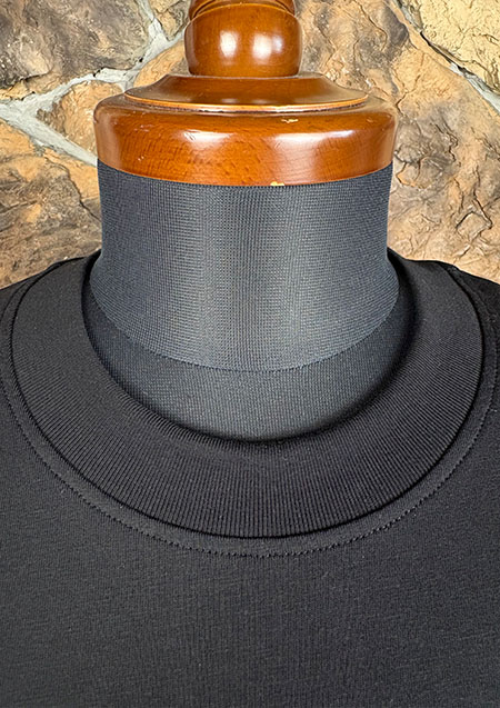 ami paris ブラック コットン AMI DE COEUR Tシャツ ライトコットンジャージー Ami de Coeur Tシャツ | 045BLACK