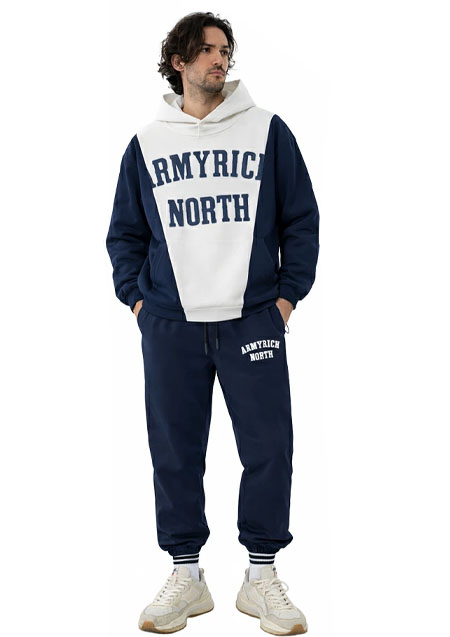 ARMYRICH ナイロンブロッキングパーカーセットアップ | NAVY