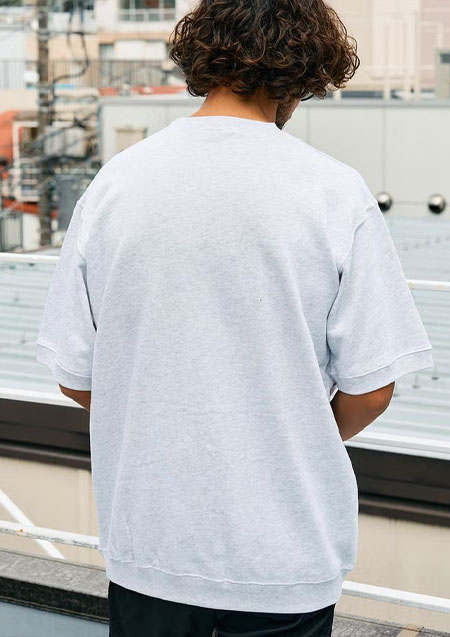 STUD MUFFIN 8ozフレンチテリー カートベアシークイン SSシャツ | ASH