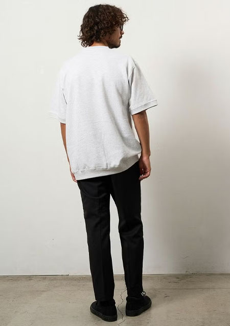 STUD MUFFIN 8ozフレンチテリー カートベアシークイン SSシャツ | ASH