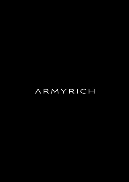 ARMYRICH (26SS)スウェットハーフジップジャケット | BLACK