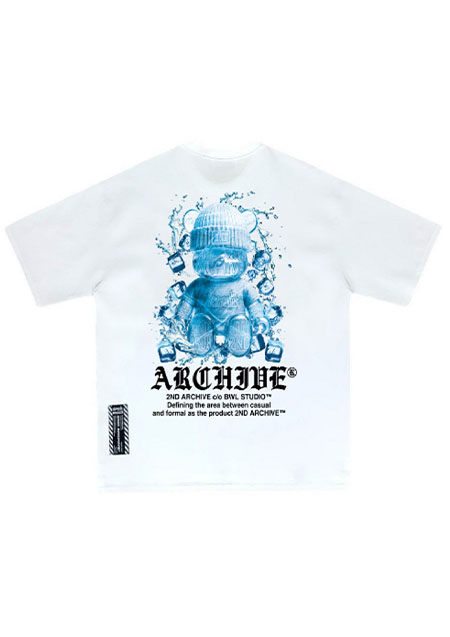 2nd Archive ICE BEAR Tee | WHITE
