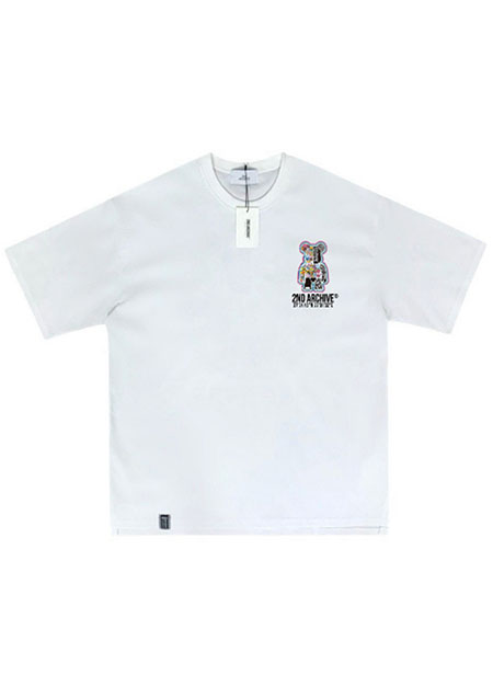 2nd Archive TOY BEAR Tee | WHITE