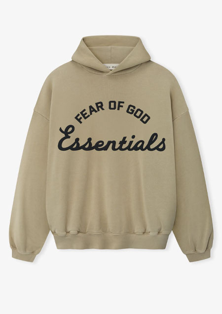 FOG ESSENTIALS Training 90s Hoodie  | FADED DUNE