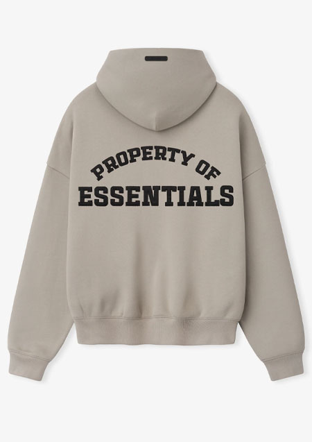 FOG ESSENTIALS Property Lounge Half Zip Hoodie  | SEAL