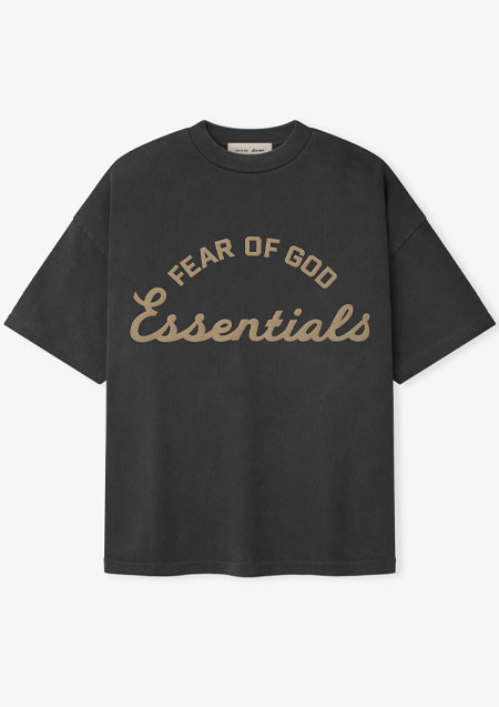 FOG ESSENTIALS Training 90s Short Sleeve Tee | FADED IRON GREY
