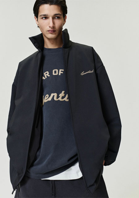 FOG ESSENTIALS Training 90s Short Sleeve Tee | FADED IRON GREY