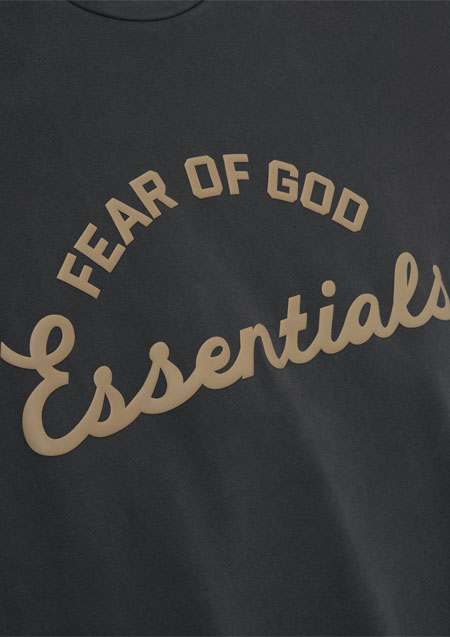 FOG ESSENTIALS Training 90s Short Sleeve Tee | FADED IRON GREY