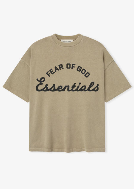 FOG ESSENTIALS Training 90s Short Sleeve Tee | FADED DUNE