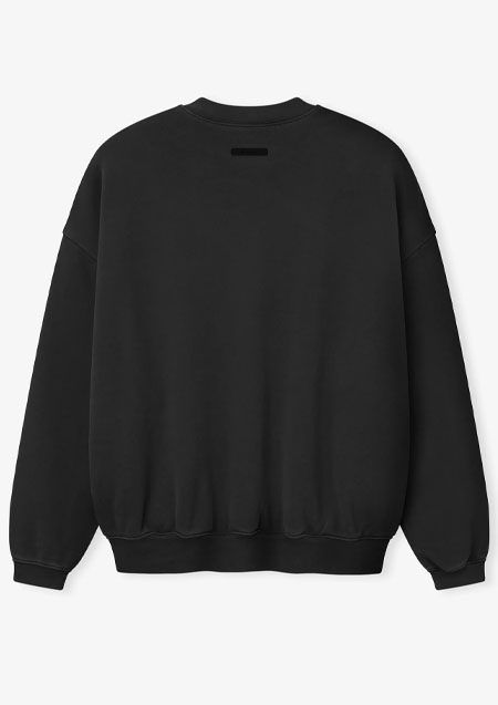 FOG ESSENTIALS Training 90s Crewneck Sweatwshirt | FADED BLACK