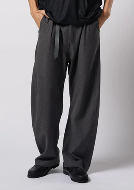 wjk relax banana slacks | charcoal97