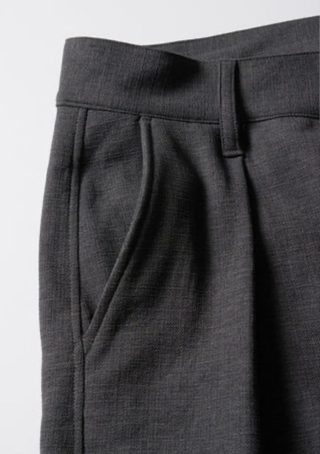 wjk relax banana slacks | charcoal97
