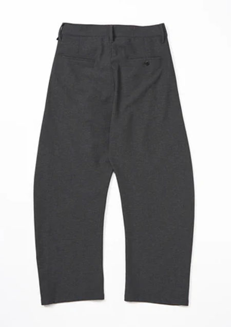 wjk relax banana slacks | charcoal97