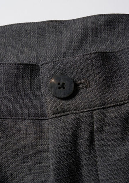 wjk relax banana slacks | charcoal97