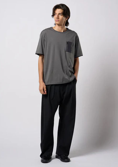 wjk relax banana slacks | black99
