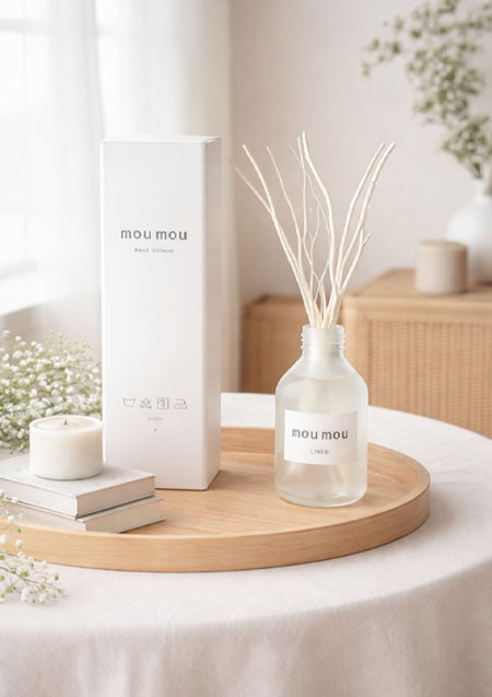 moumou リードディフューザー | LINEN
