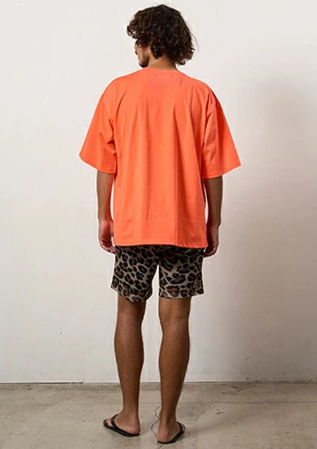 STUD MUFFIN 7ozコットン天竺 メタルスタッズスマイル SSシャツ Tシャツ | F.ORANGE