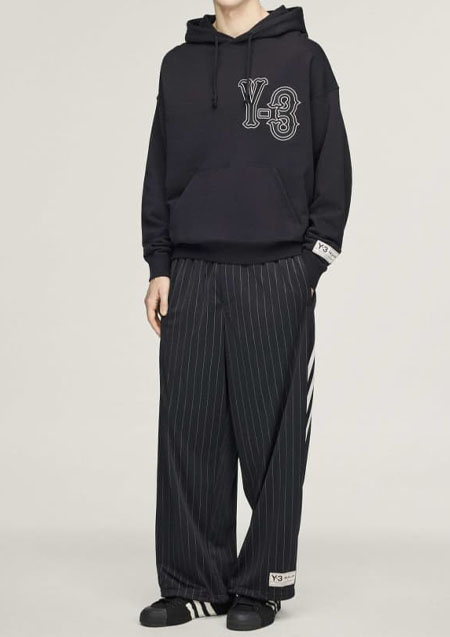 Y-3 ELITE 5 GFX HOODIE | BLACK