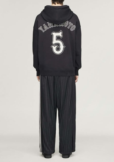 Y-3 ELITE 5 GFX HOODIE | BLACK