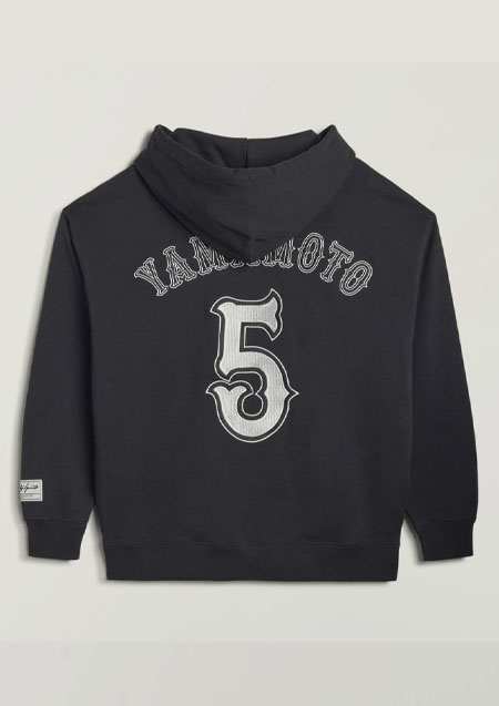 Y-3 ELITE 5 GFX HOODIE | BLACK