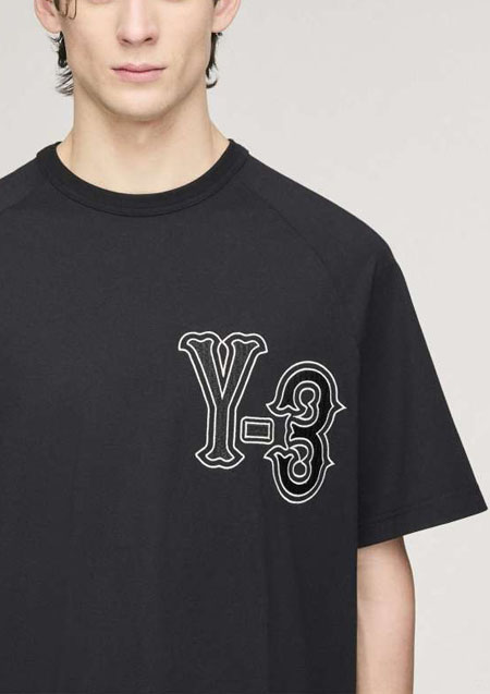 Y-3 ELITE 5 GFX SHORT SLEEVE TEE | BLACK