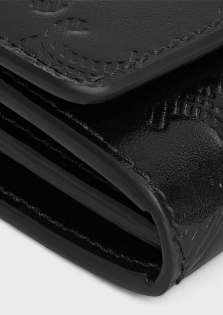 CELINE MONOGRAM CARD CASE | 38SI BLACK