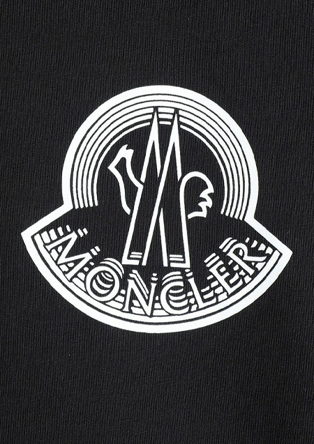 MONCLER LOGO TEE | 999BLACK
