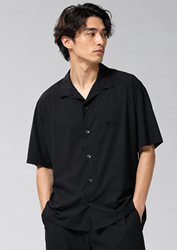 Y-3 ULTRALIGHT WOVEN SHIRT | BLACK