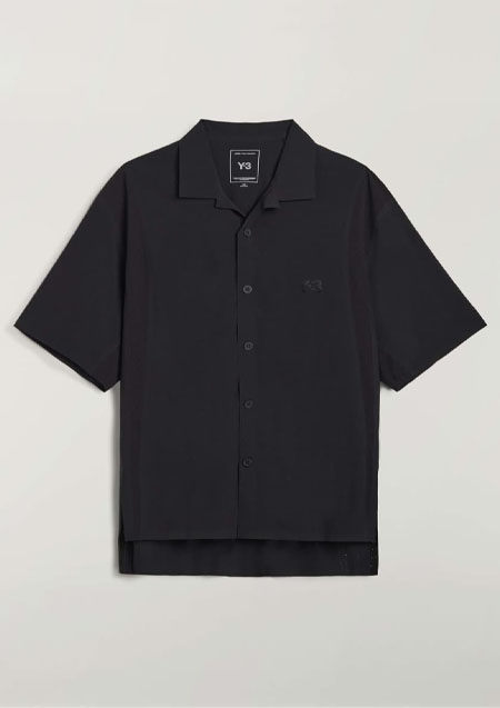 Y-3 ULTRALIGHT WOVEN SHIRT | BLACK