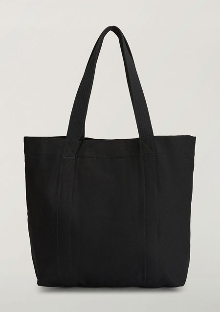 Y-3 CANVAS TOTE BAG | BLACK