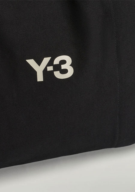 Y-3 CANVAS TOTE BAG | BLACK