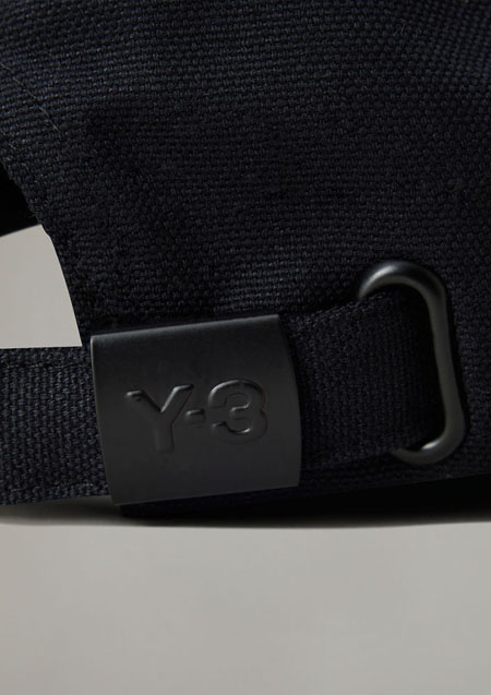 Y-3 LOGO CAP | BLACK