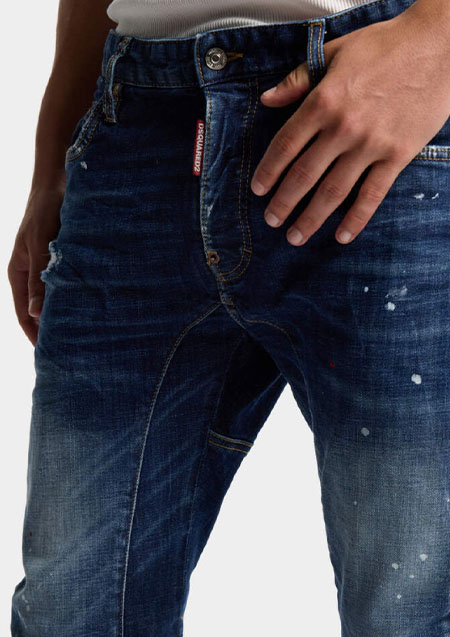 DSQUARED2 BIKER JEAN | 470BLUE