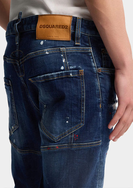 DSQUARED2 BIKER JEAN | 470BLUE