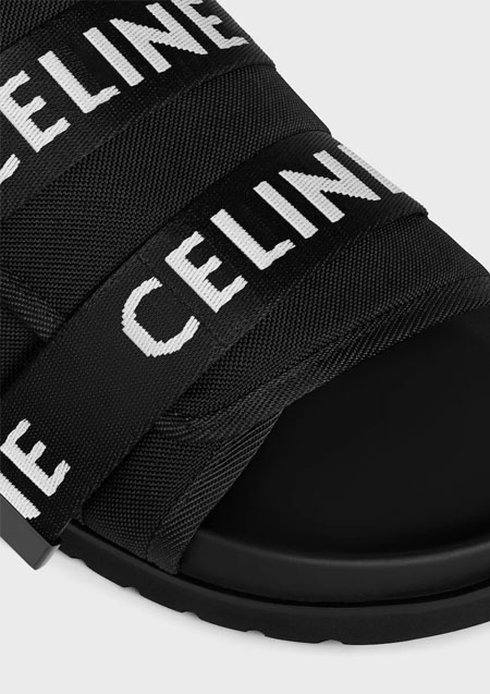 CELINE ピーテオ ストラッピーサンダル | 38AW BLACK