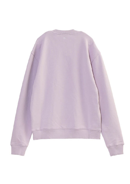 AMI PARIS LOGO SWEATCREAW | 504LILAC