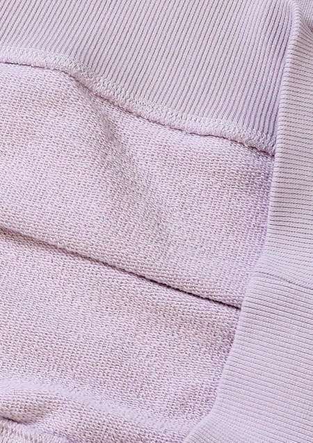AMI PARIS LOGO SWEATCREAW | 504LILAC