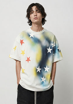 PALM ANGELS STRAR TEE | 0184WHITE