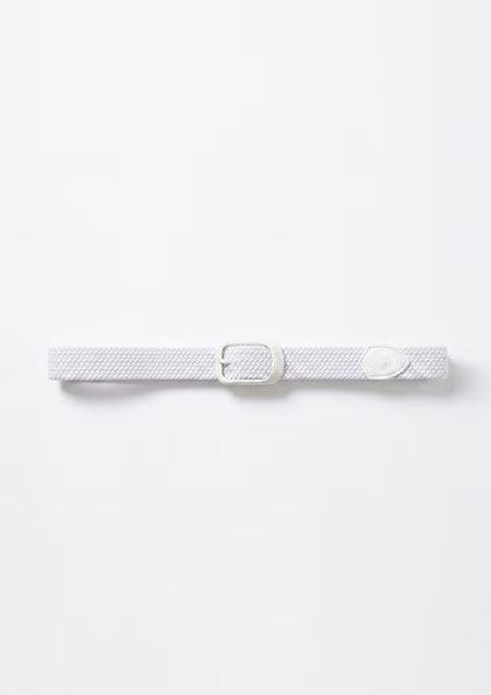 1PIU1UGUALE3 GOLF MESH BELT | 10WHITE