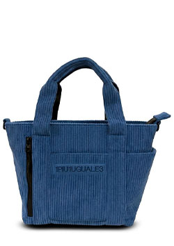 1PIU1UGUALE3 GOLF Corduroy 2WayTote BagSMALL | BLUE