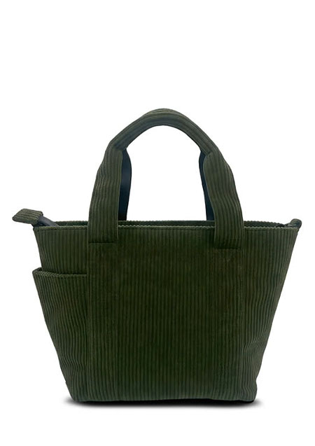 1PIU1UGUALE3 GOLF Corduroy 2WayTote BagSMALL | KHAKI