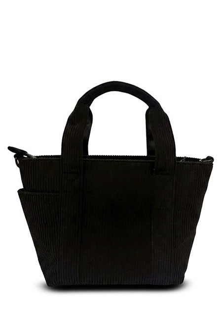 1PIU1UGUALE3 GOLF Corduroy 2WayTote BagSMALL | BLACK