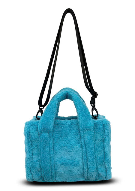 1PIU1UGUALE3 GOLF Fluffy CubeCart Bag | TURQUOISE