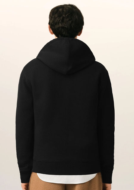 AMI PARIS Ami de Coeur Zipped Hoodie | 045BLACK